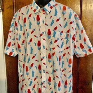 RSVLTS xxl rare button down casual shirt.